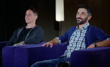 Los exfutbolistas Fernando Torres y David Villa / PRIME VIDEO