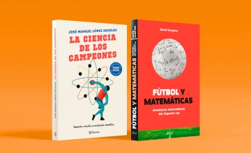 Los libros 'Fútbol y matemáticas' y 'La ciencia de los campeones' / PdF